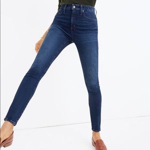 MADEWELL Curvy Hi-Rise Skinny Jeans NWT 25 Tarren